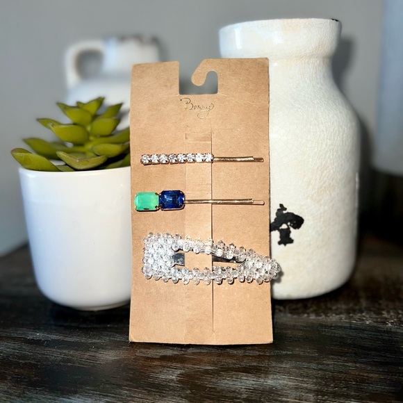 PACK OF 3 HAIR BARRETTS - Picture 5 of 6